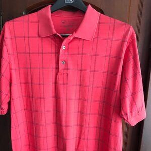 Jos. A. Bank David Leadbetter SS Golf Shirt Size XL